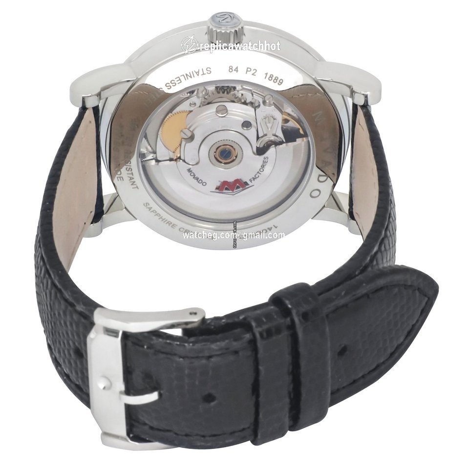 Movado Red Label Mens watch Unisex Automatic Steel 606114 2