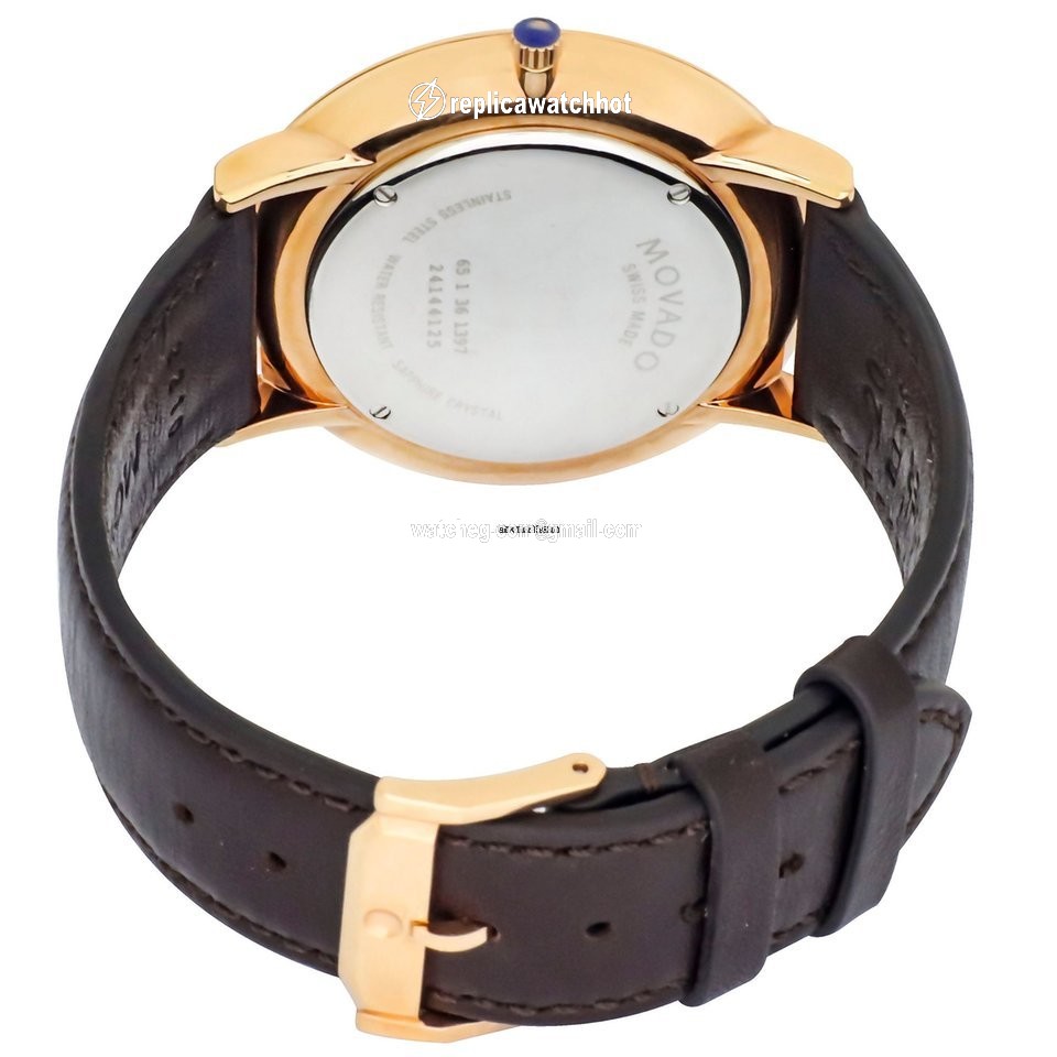 Movado Mens watch Unisex Quartz Steel 607089 2