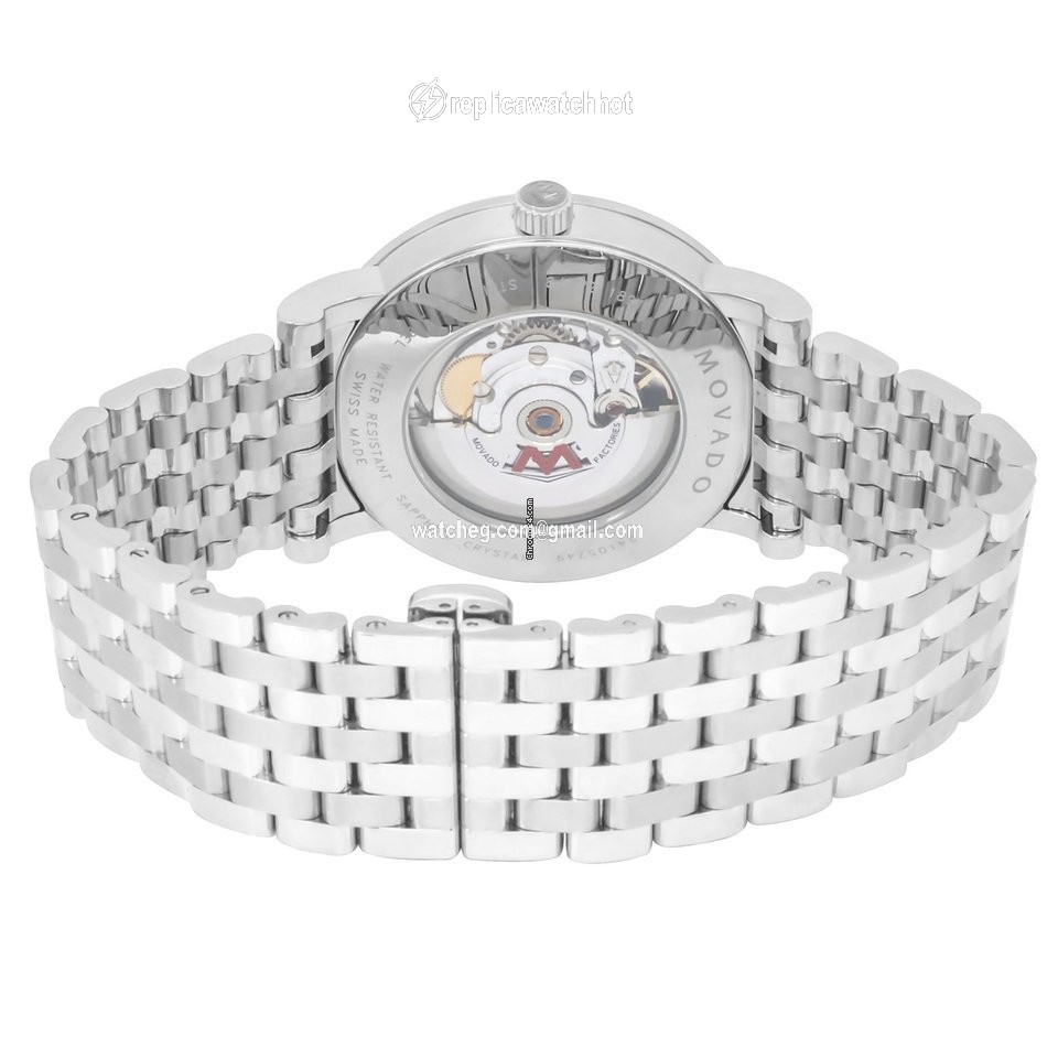 Movado Red Label Mens watch Unisex Automatic Steel 606283 2