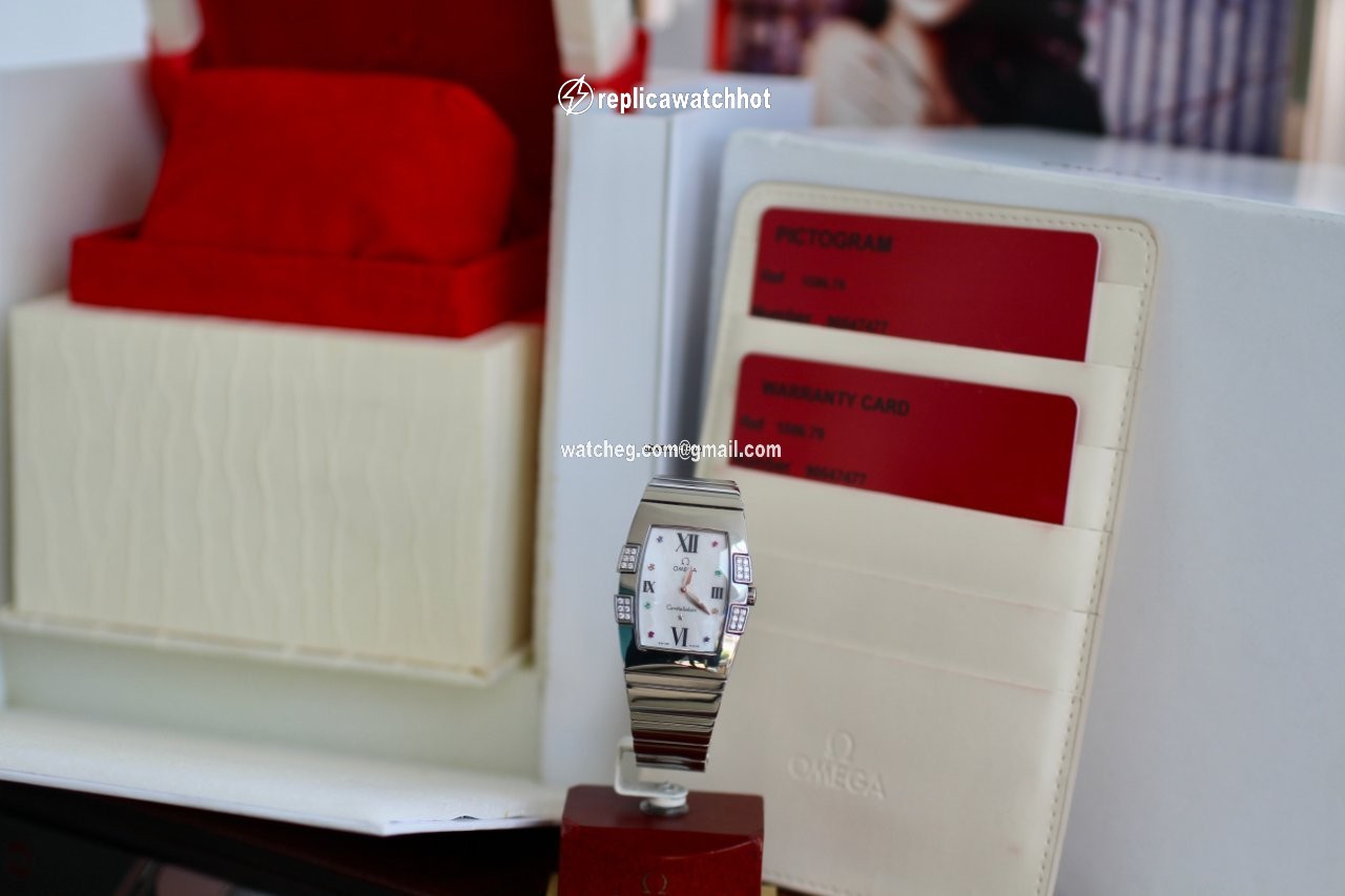 Omega Constellation Womens watch Quartz Steel 1586.79.00 2