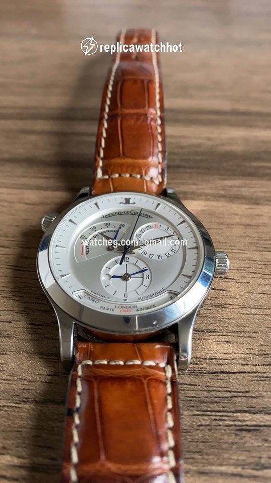 Jaeger-LeCoultre Master Geographic Mens watch Unisex Automatic Steel 142.8.92 2