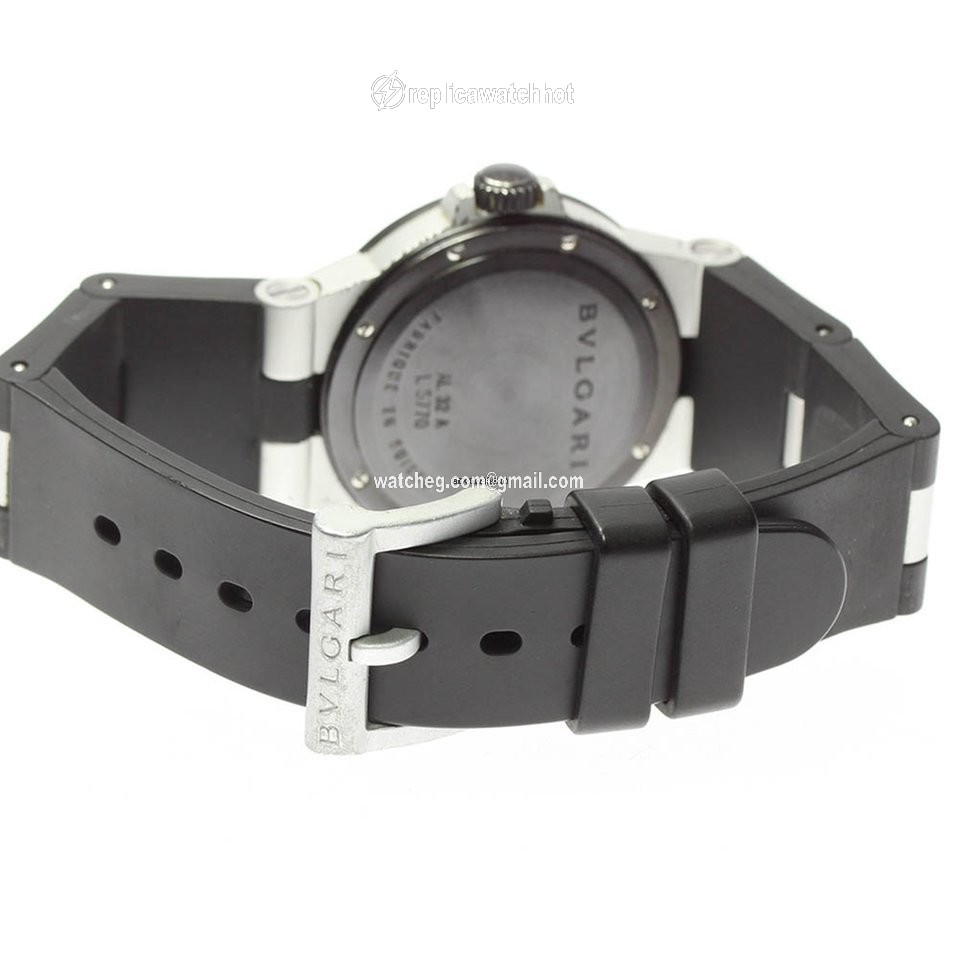 Bulgari Diagono Mens watch Unisex Quartz Aluminum AL32A 2
