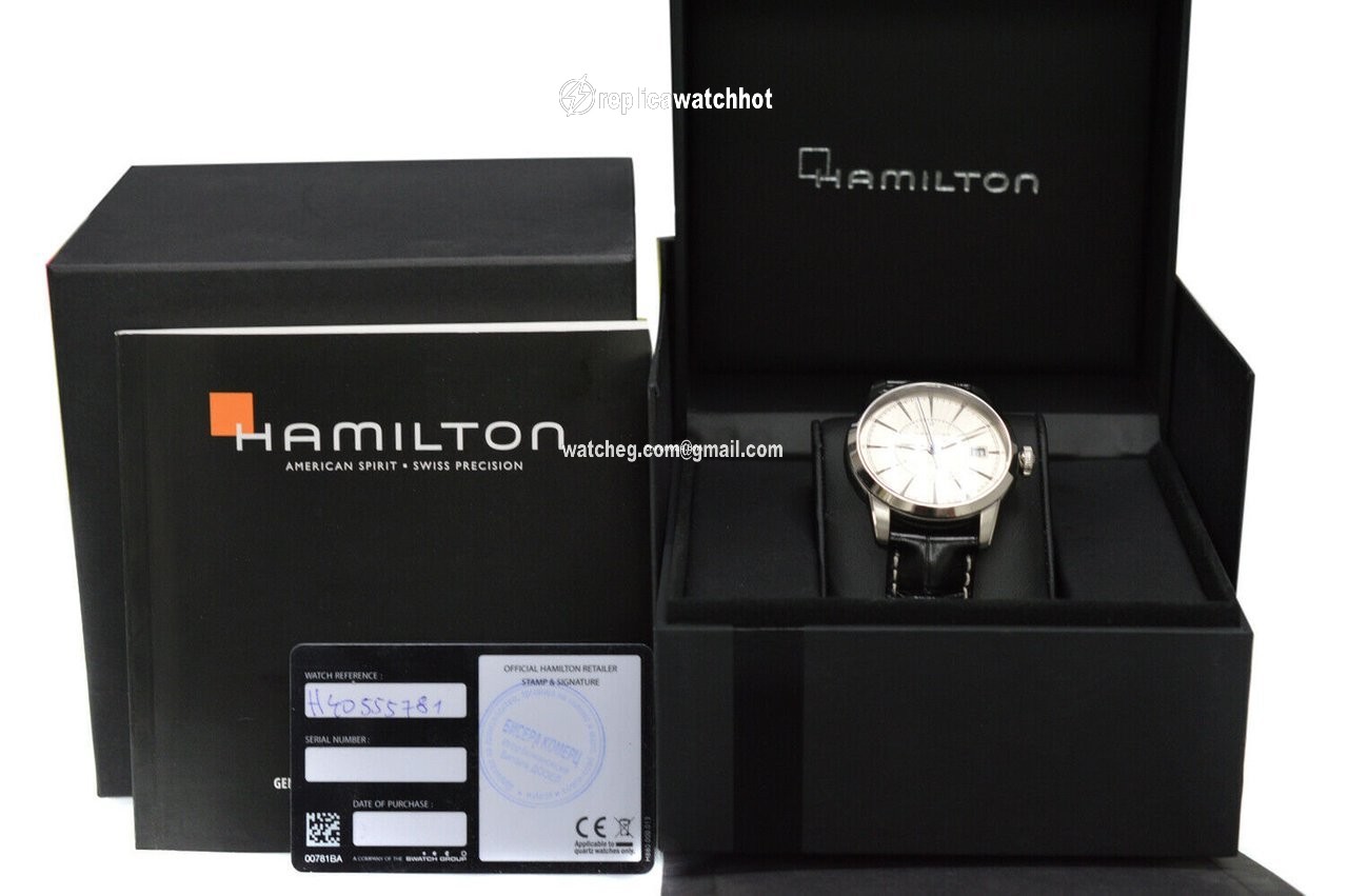 Hamilton Railroad Mens watch Unisex Automatic Steel H40555781 2