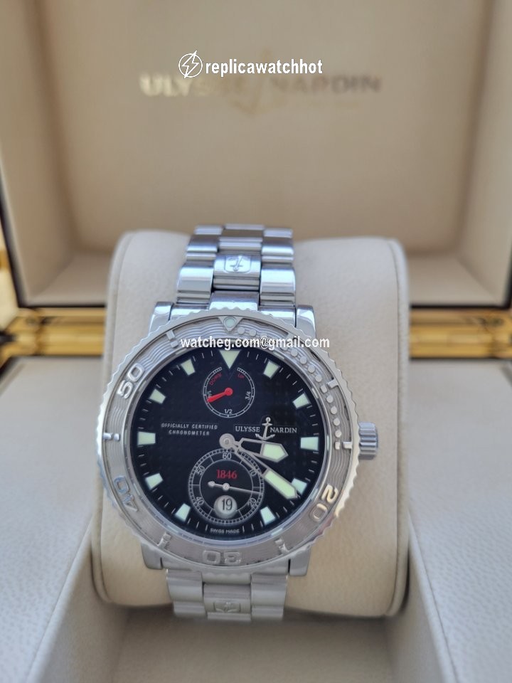 Ulysse Nardin Maxi Marine Diver Mens watch Unisex Automatic Steel 263-55 2