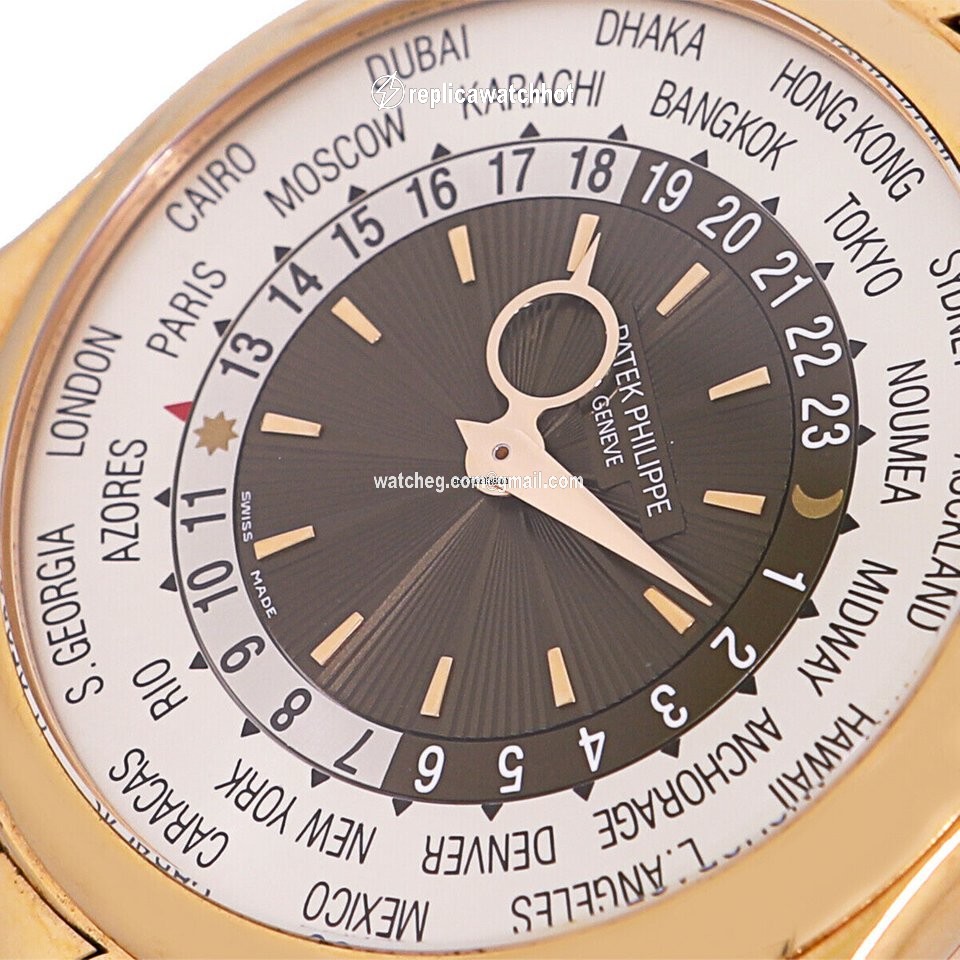 Patek Philippe World Time Mens watch Unisex Automatic Rose gold 5130 1R-001 2