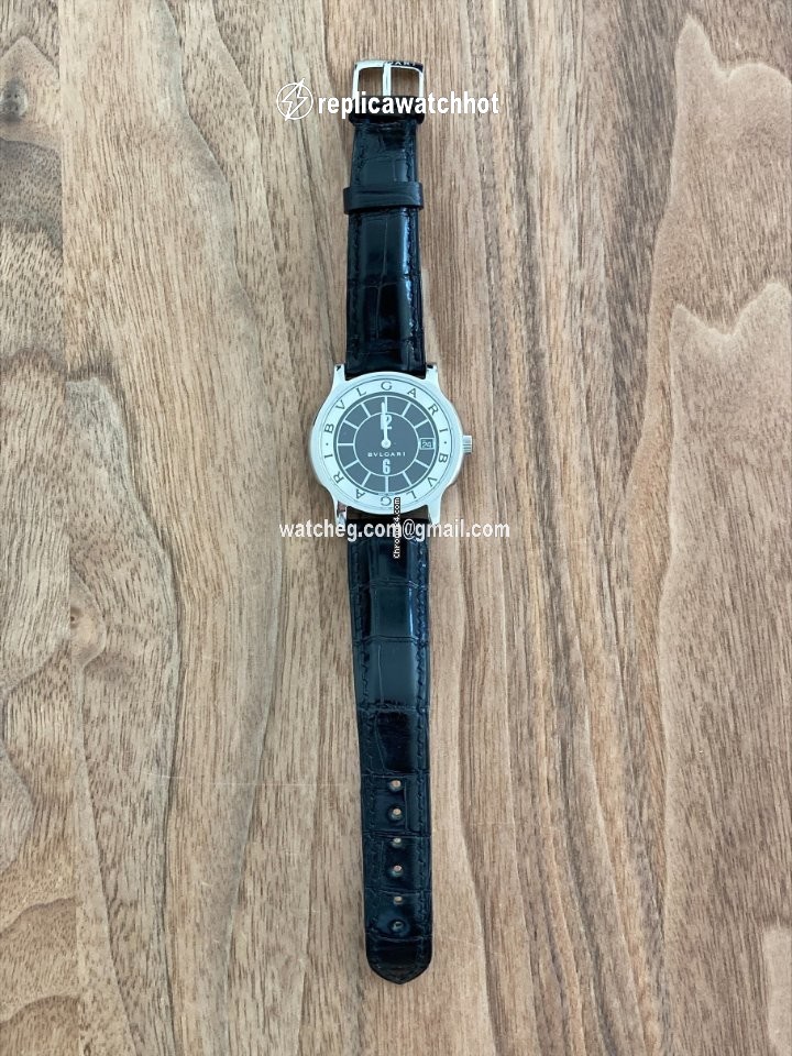 Bulgari Solotempo Mens watch Unisex Quartz Steel ST35S 2