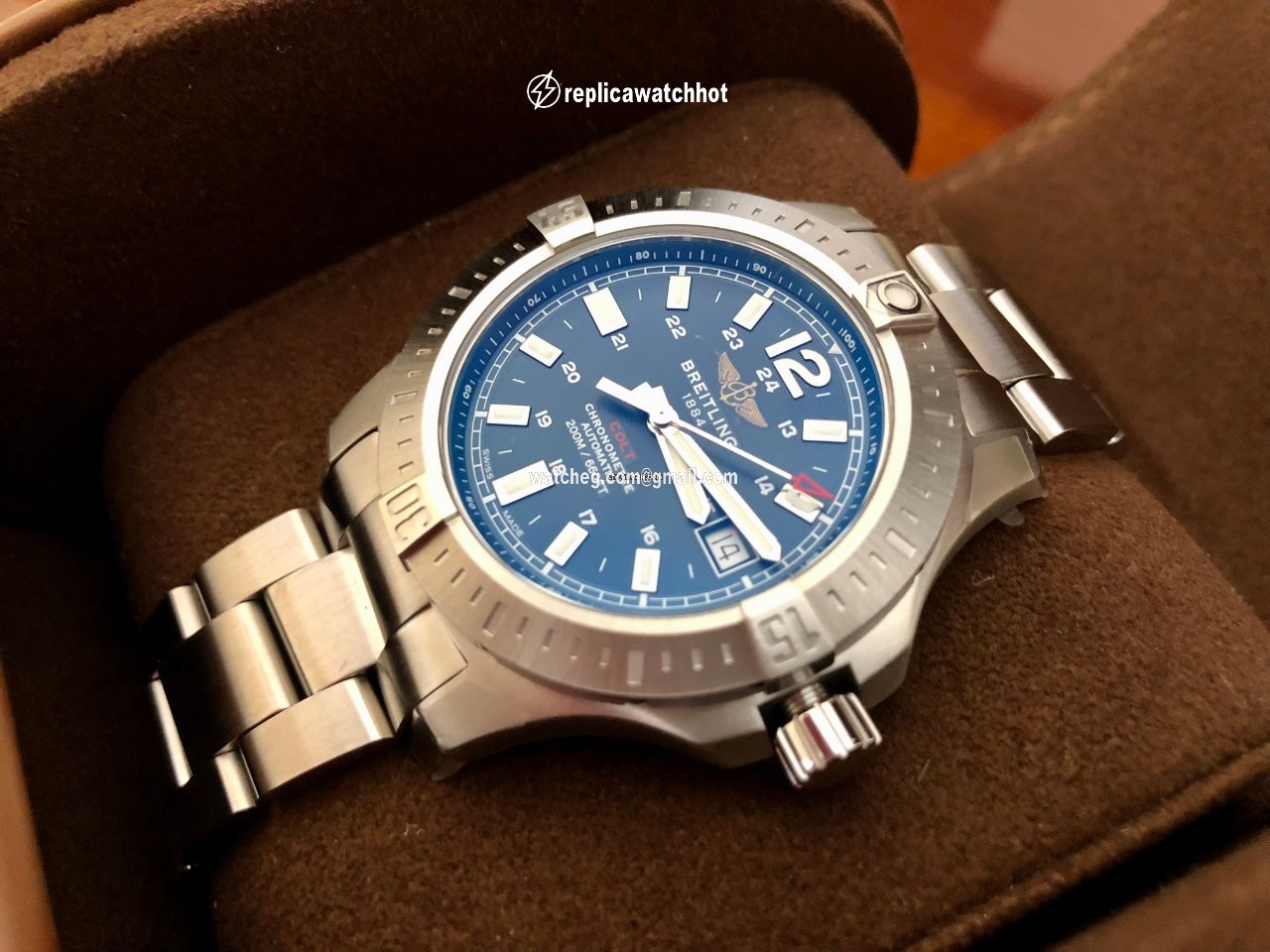 Breitling Chronomat Colt Mens watch Unisex Automatic Steel A17313101C1A1 2