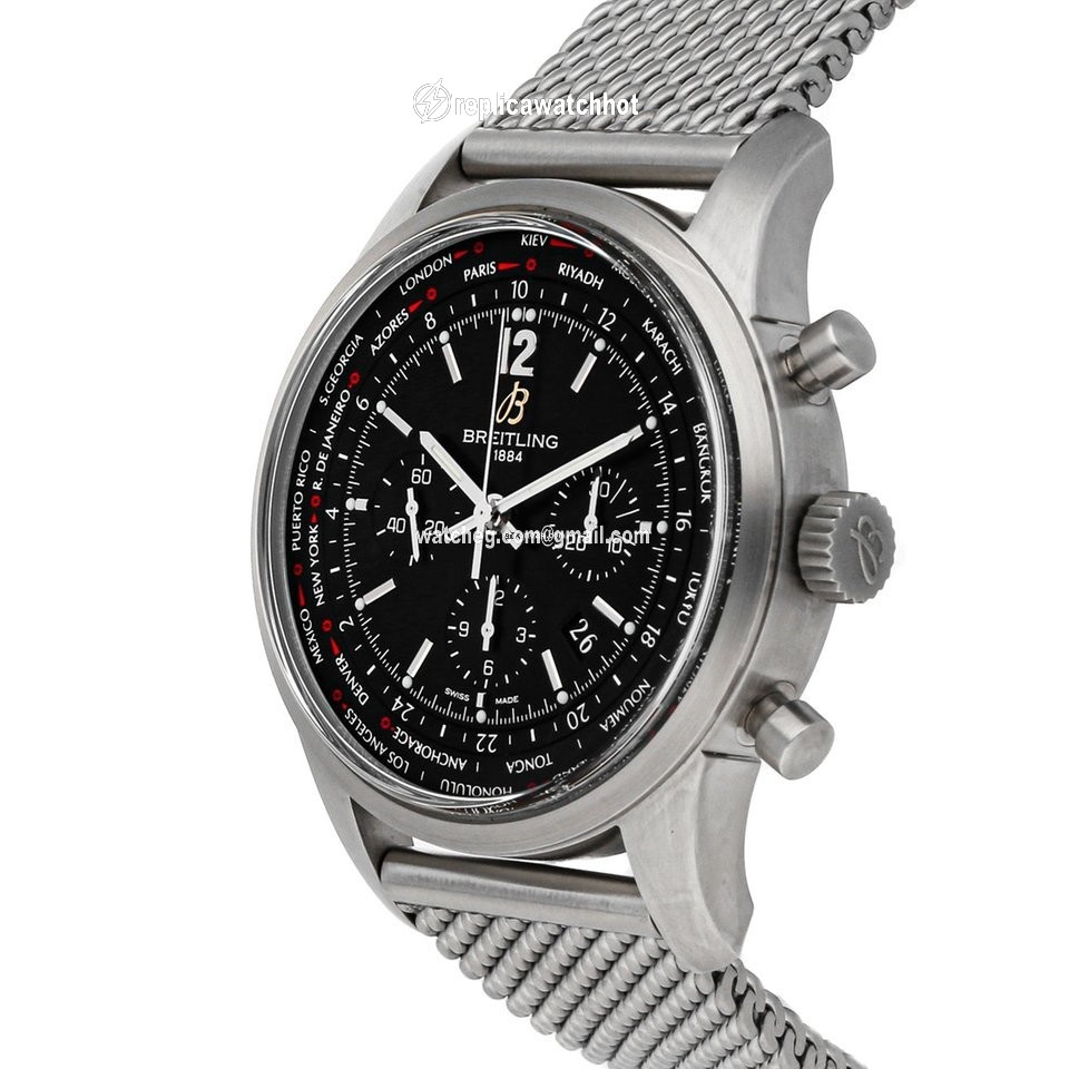 Breitling Transocean Unitime Pilot Mens watch Unisex Automatic Steel AB0510U6 BC26 2
