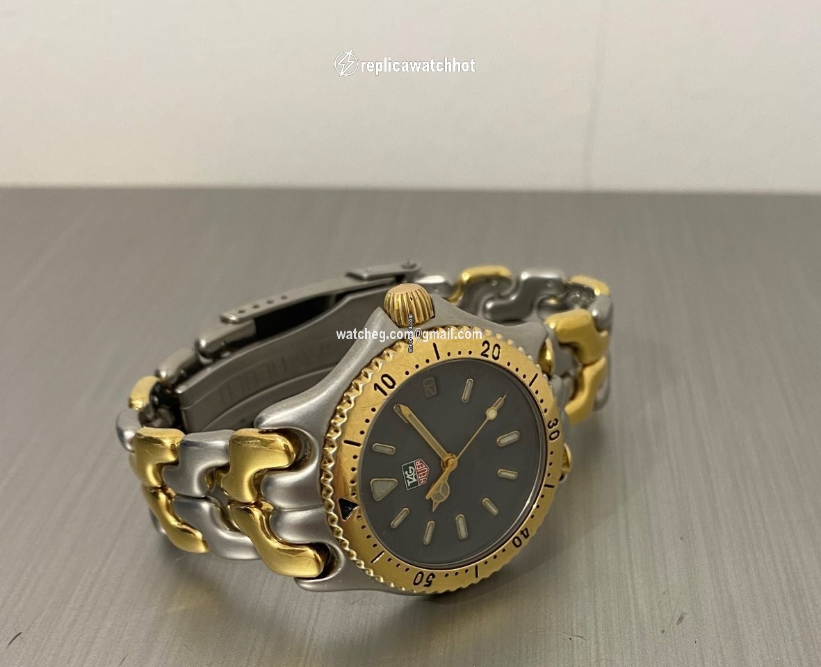 TAG Heuer Mens watch Unisex Quartz Gold Steel S95.206M 2