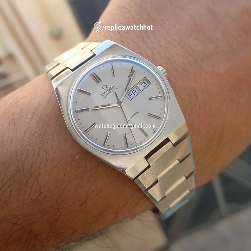 Omega Geneve Mens watch Unisex Automatic Steel 166-0125 2