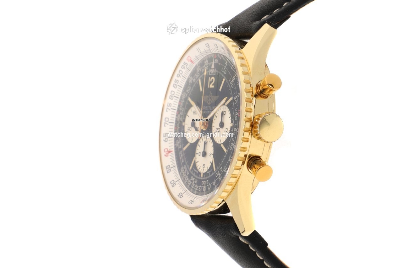Breitling Navitimer Cosmonaute Mens watch Unisex Manual winding Yellow gold 81600 2