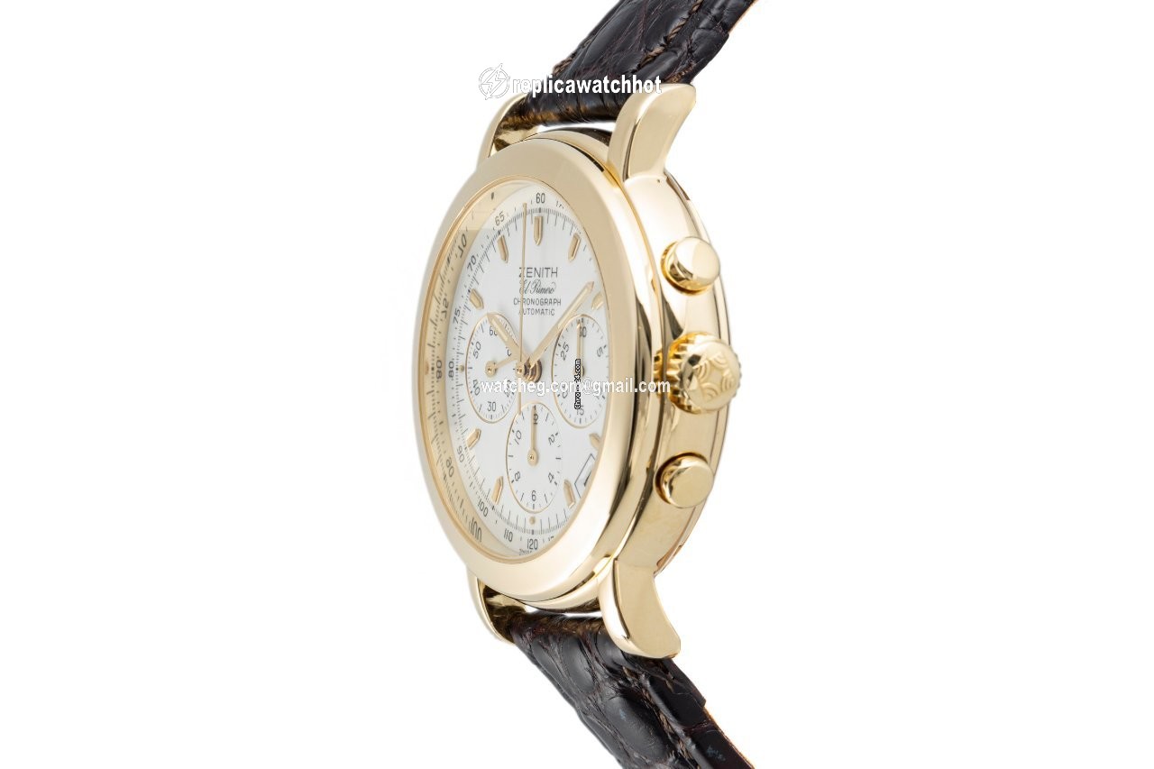 Zenith El Primero Chronograph Mens watch Unisex Automatic Yellow gold 06-0250-400 2