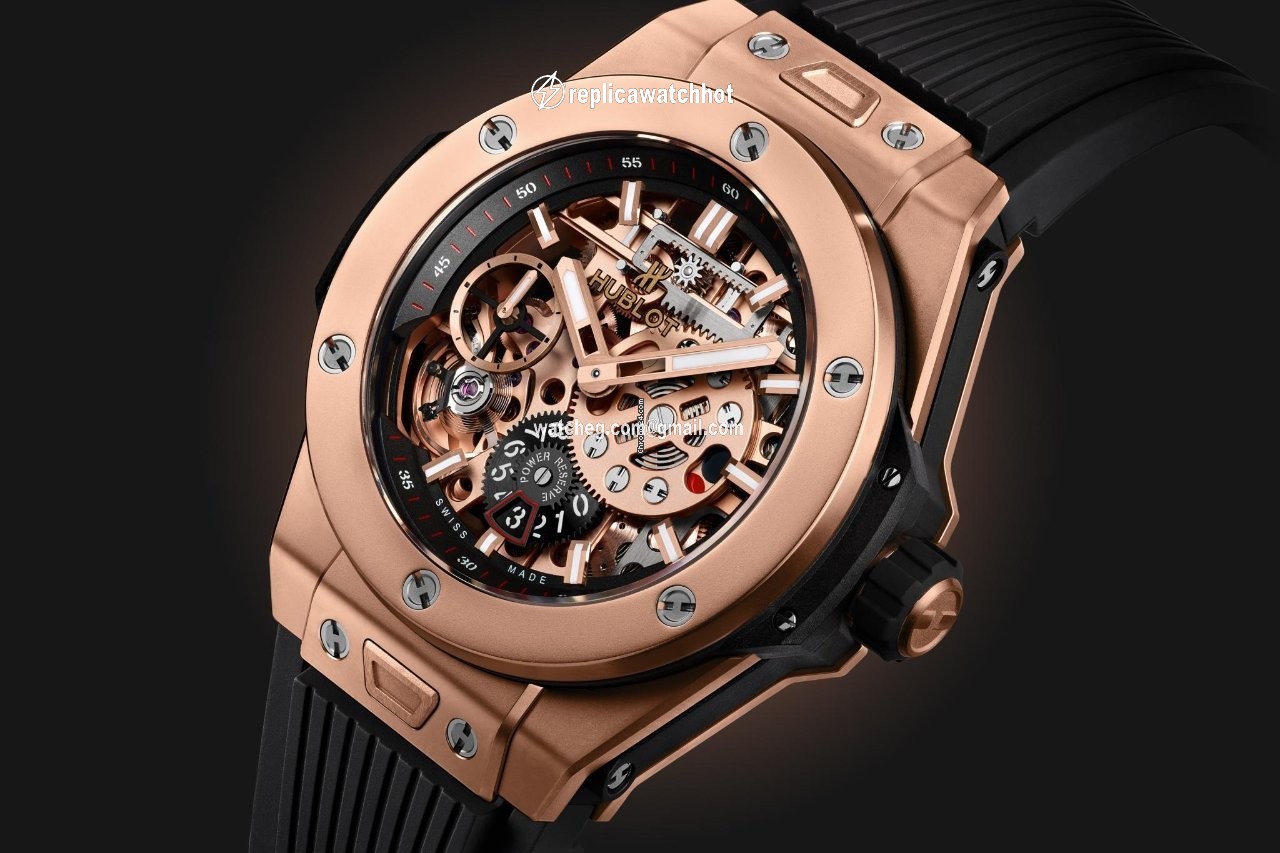 Hublot Big Bang Meca-10 Mens watch Unisex Manual winding Rose gold 414.OI.1123.RX 2