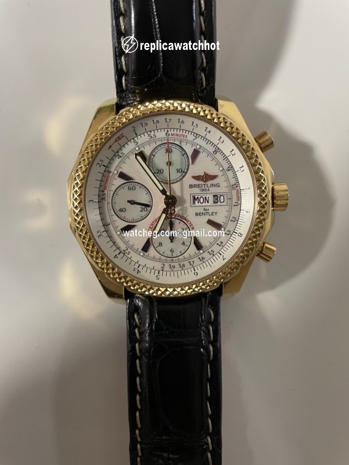 Breitling Bentley GT Mens watch Unisex Automatic Rose gold H13363 2