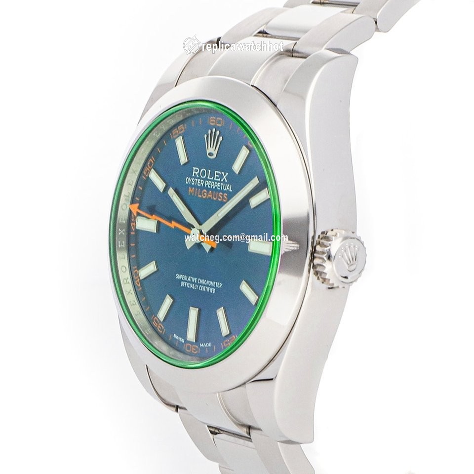 Rolex Milgauss Mens watch Unisex Steel Automatic 116400GV-0002 2