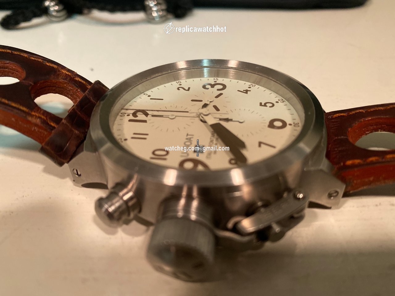 U-Boat Flightdeck Mens watch Unisex Automatic Steel U-7750 50 2
