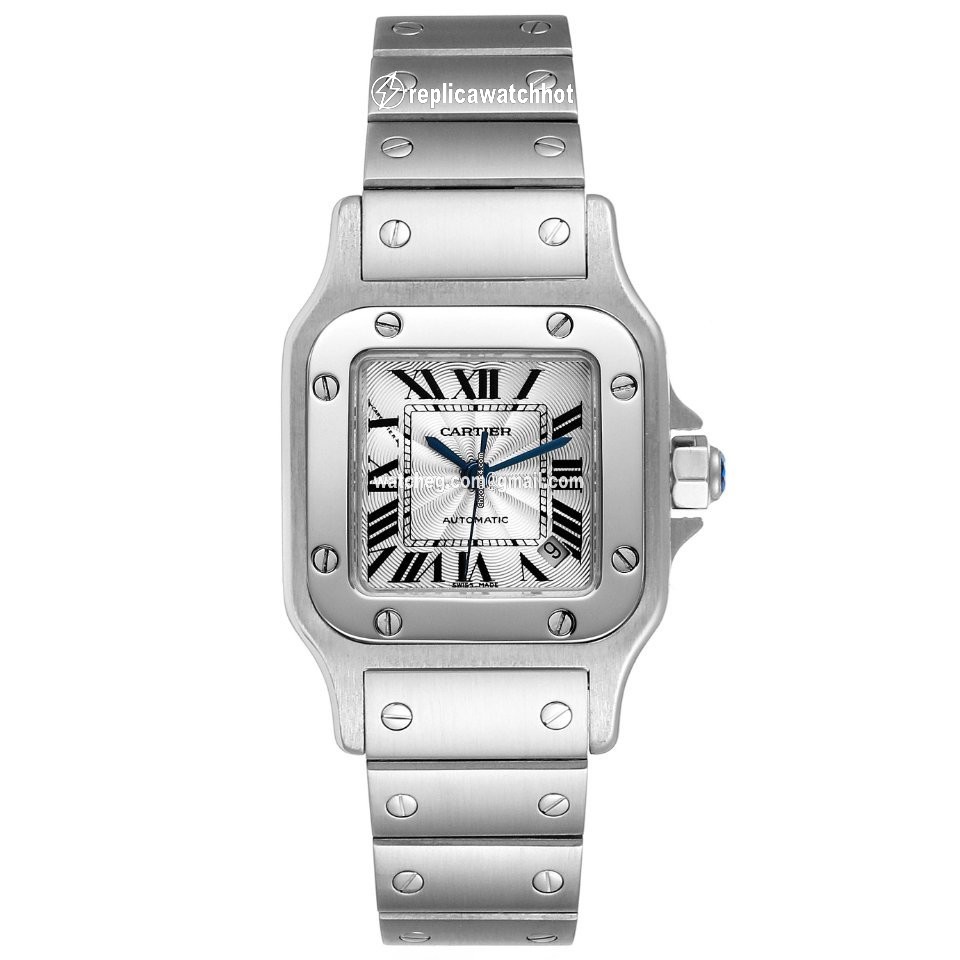 Cartier Santos Galbee Womens watch Automatic Steel W20044D6 2