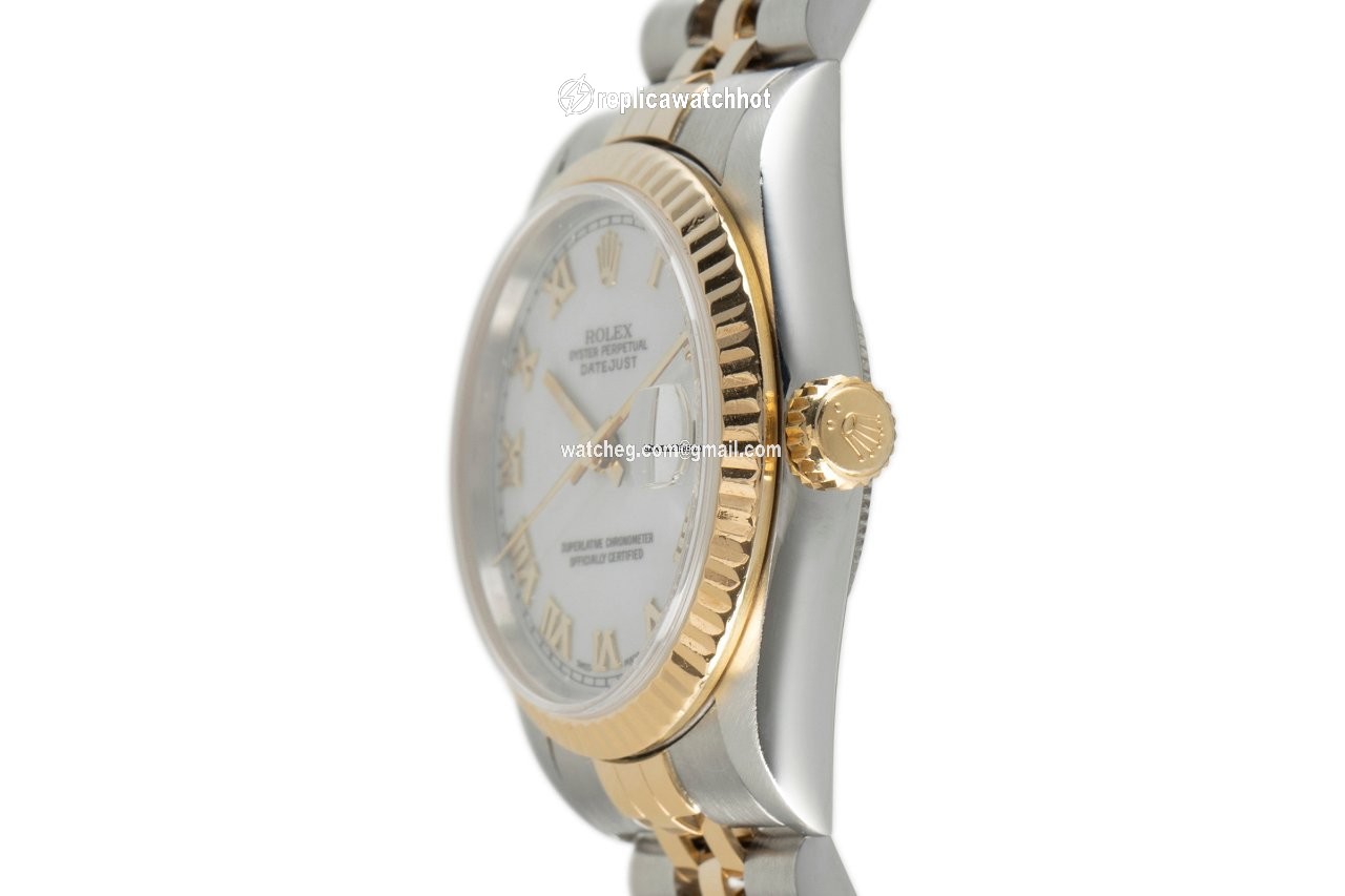 Rolex Datejust 31 Womens watch Gold Steel Automatic 78273 2