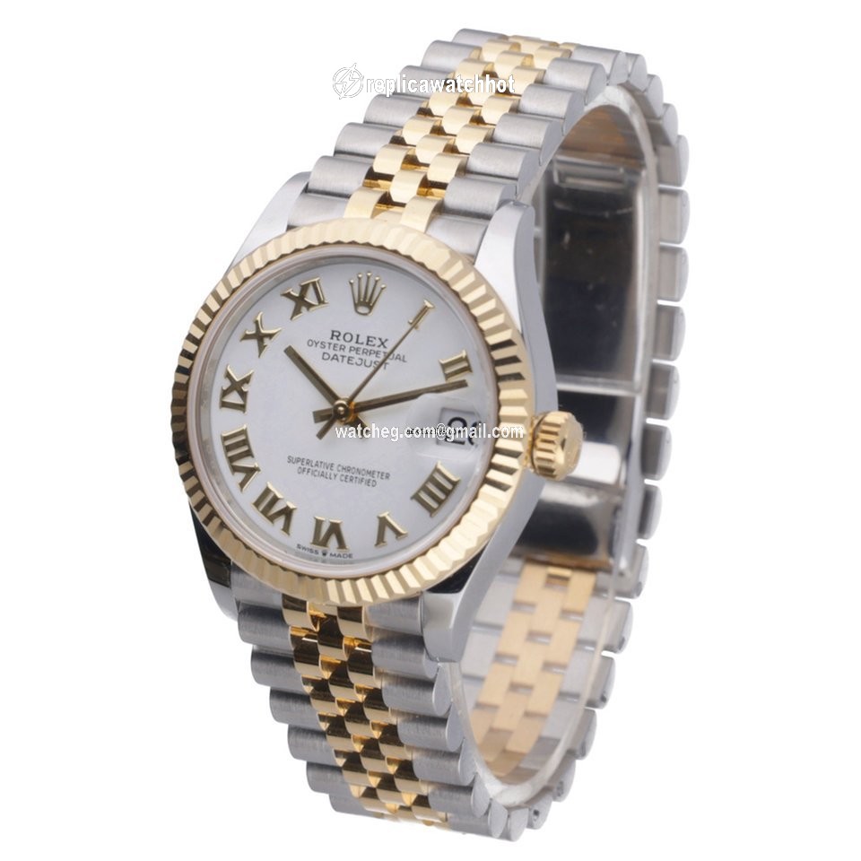 Rolex Datejust 31 Womens watch Gold Steel Automatic 278273 2