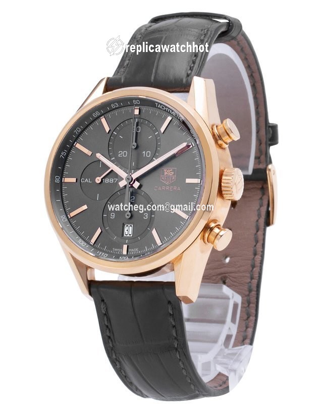 TAG Heuer Carrera Calibre 1887 Mens watch Unisex Automatic Rose gold CAR2141.FC8182 2