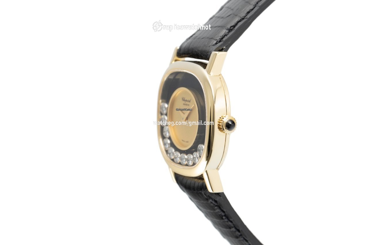 Chopard Happy Diamonds Womens watch Manual winding Yellow gold 50895 2