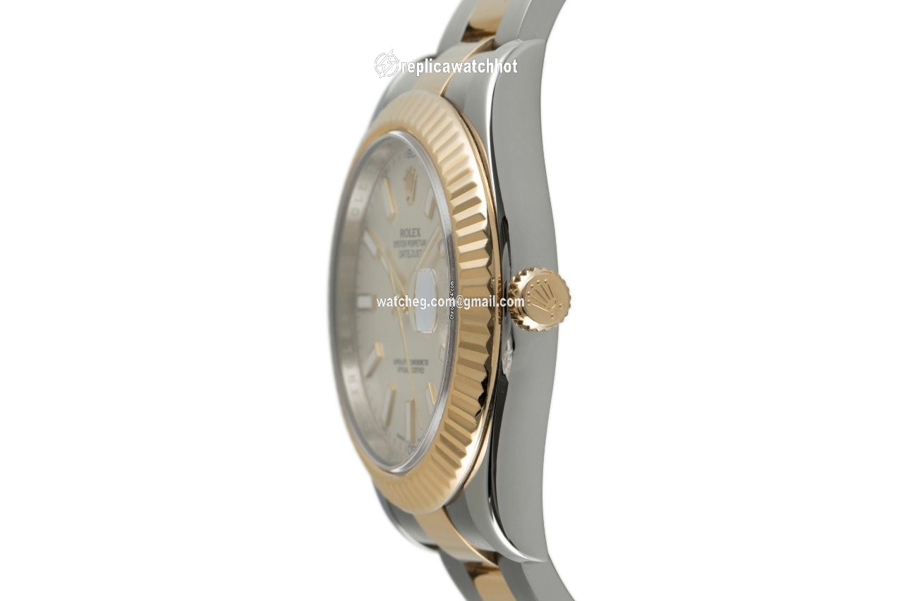 Rolex Datejust II Mens watch Unisex Gold Steel Automatic 116333 2