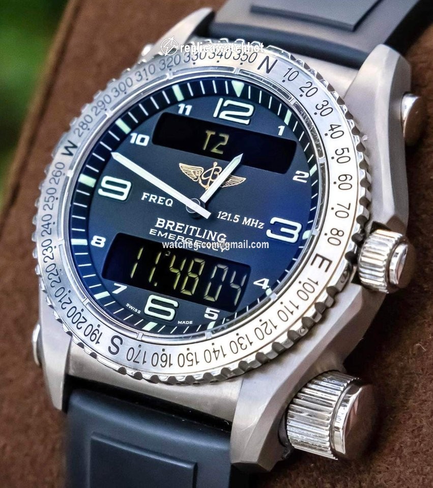 Breitling Emergency Mens watch Unisex Quartz Titanium E7632110 B576 2