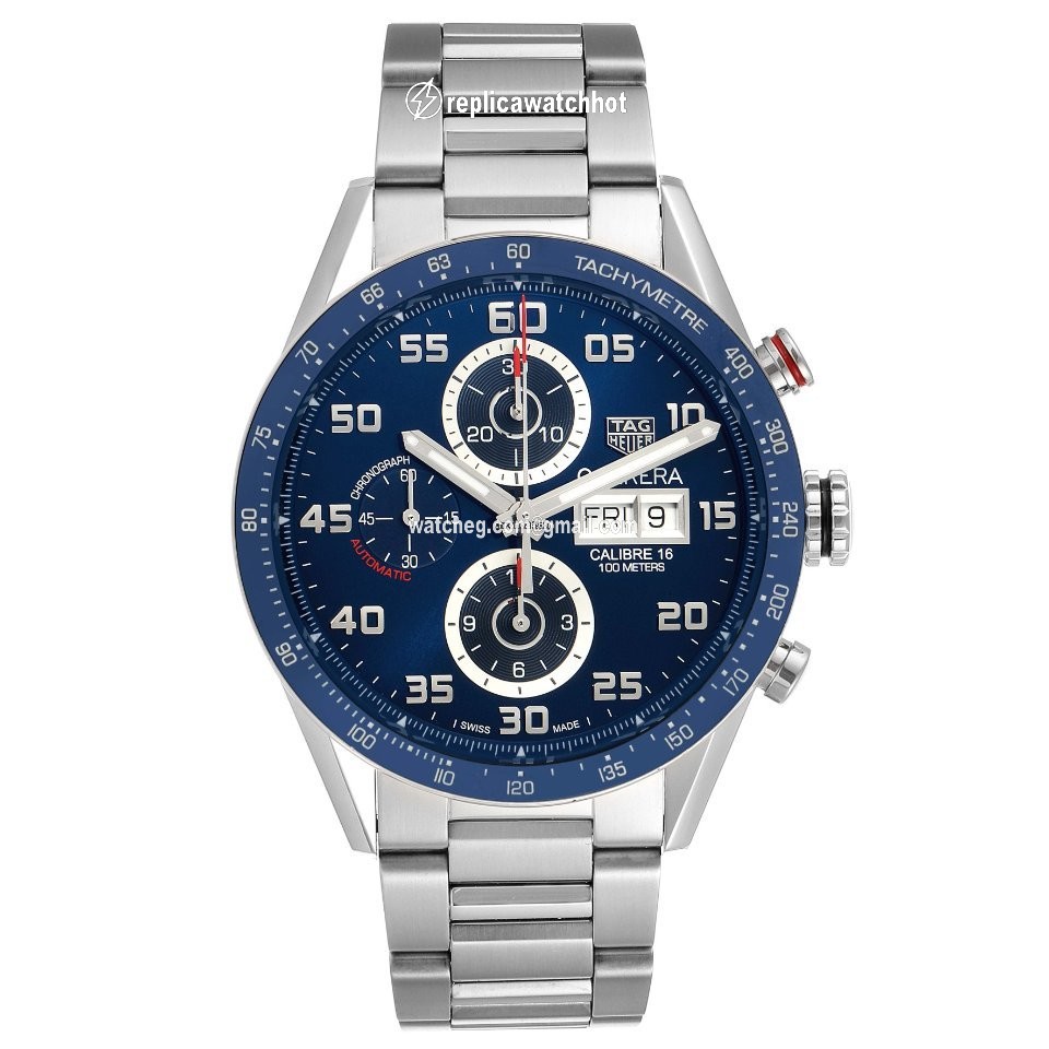 TAG Heuer Carrera Calibre 16 Mens watch Unisex Automatic Steel CV2A1V.BA0738 2