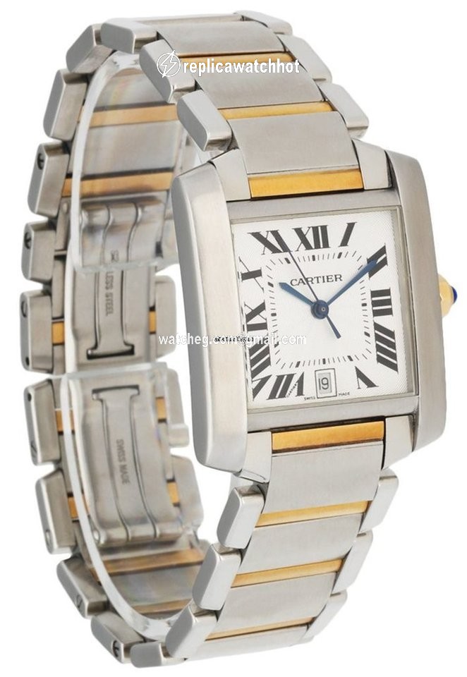 Cartier Tank Francaise Mens watch Unisex Automatic Steel 2302 2