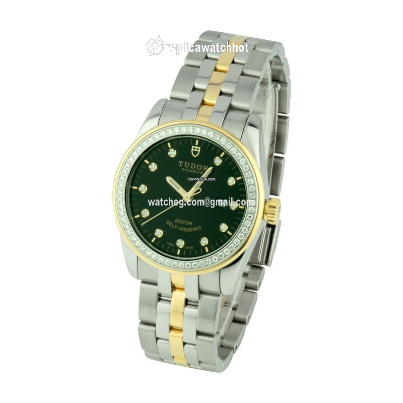Tudor Glamour Date Womens watch Automatic Steel M53023 2