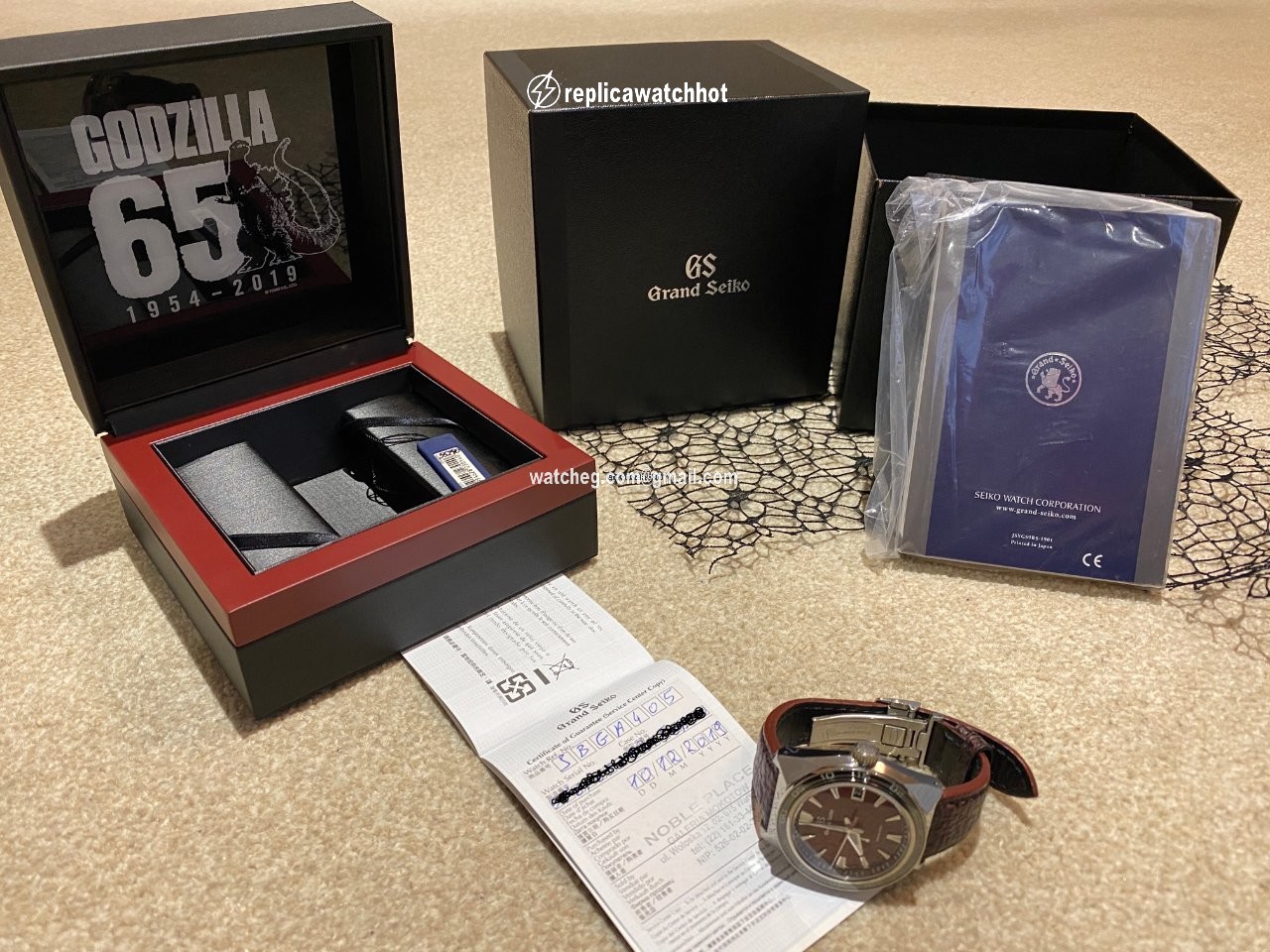 Seiko Grand Seiko Mens watch Unisex Automatic Titanium sbga405 2