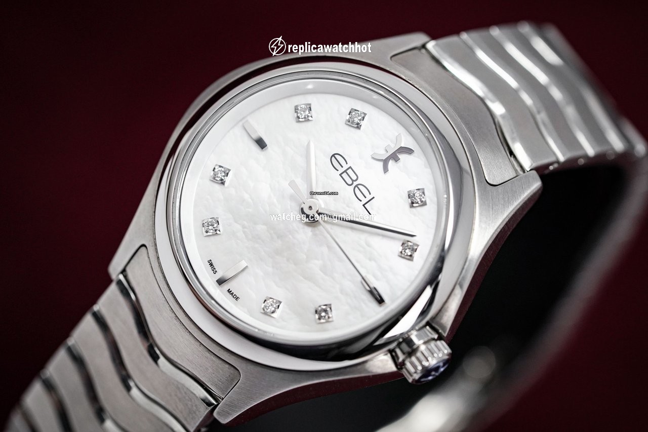 Ebel Wave Quartz Steel 1216193 2