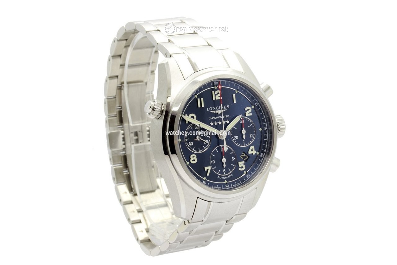 Longines Spirit Mens watch Unisex Automatic Steel L3.820.4.93.6 2