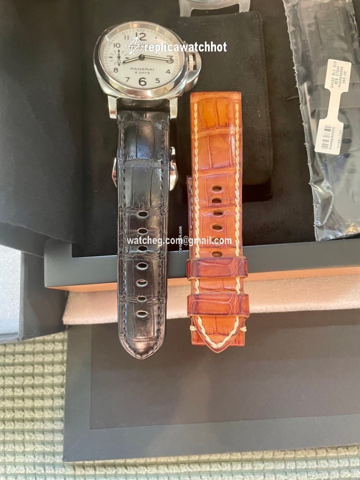 Panerai Luminor Marina 8 Days Mens watch Unisex Manual winding Steel PAM 00563 2