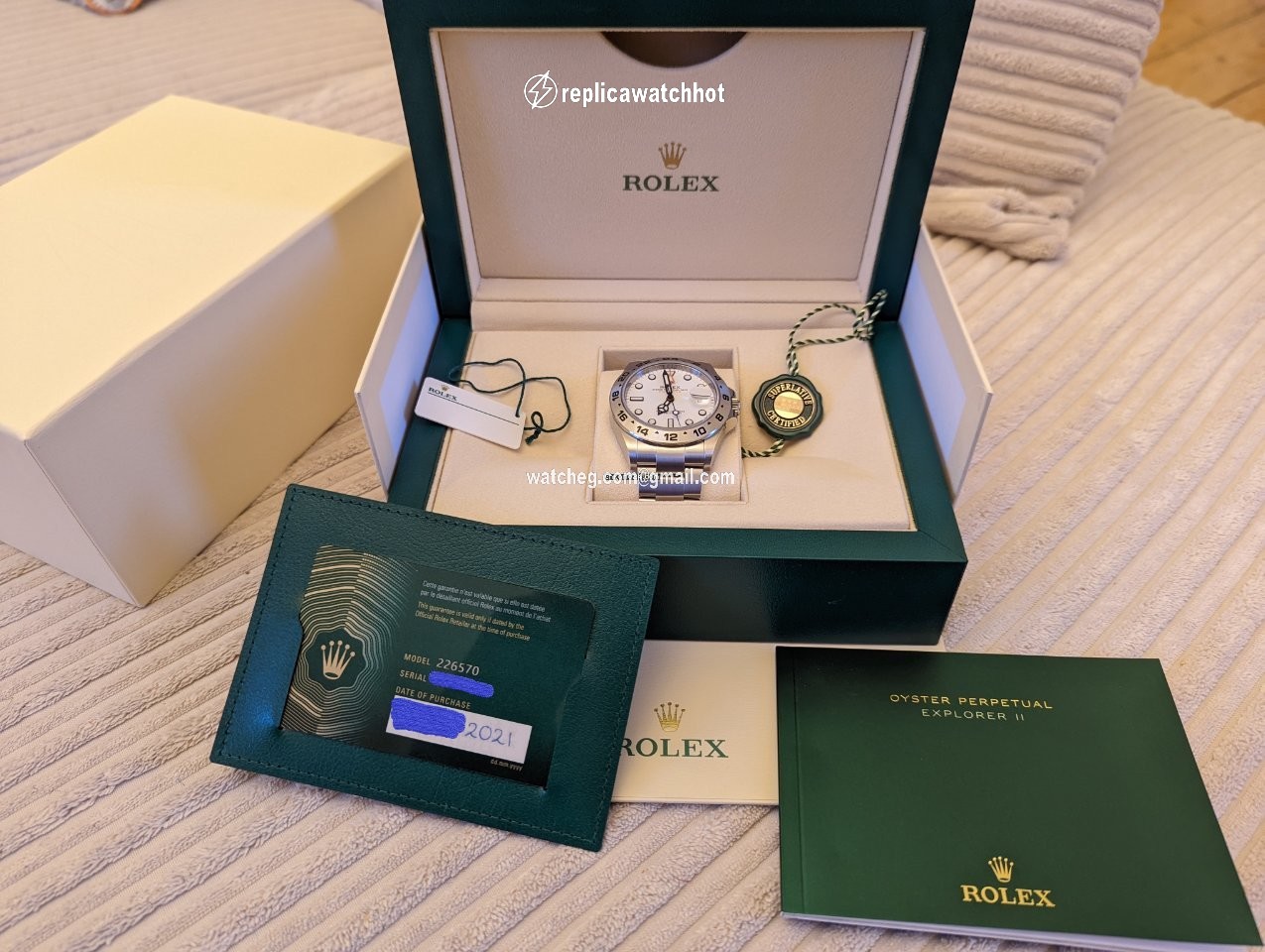 Rolex Explorer II Mens watch Unisex Steel Automatic 226570-0001 2