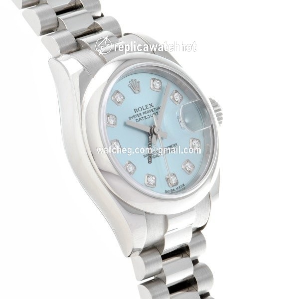 Rolex Lady-Datejust Womens watch Platinum Automatic 179166G 2