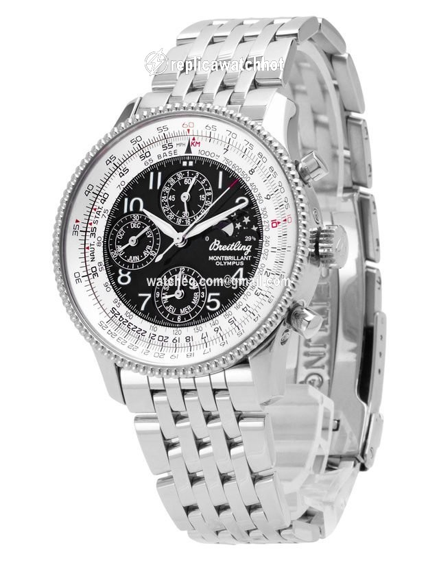 Breitling Montbrillant Olympus Mens watch Unisex Automatic Steel A19350 2