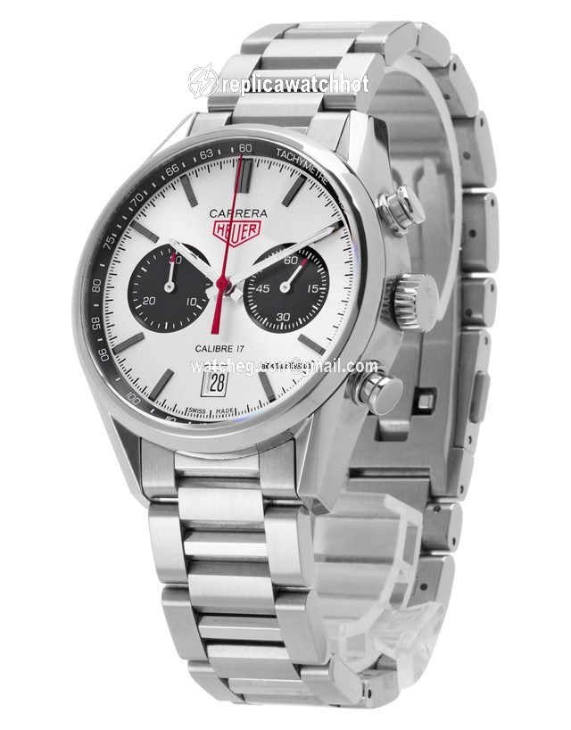 TAG Heuer Carrera Calibre 17 Mens watch Unisex Automatic Steel CV211E.BA0739 2