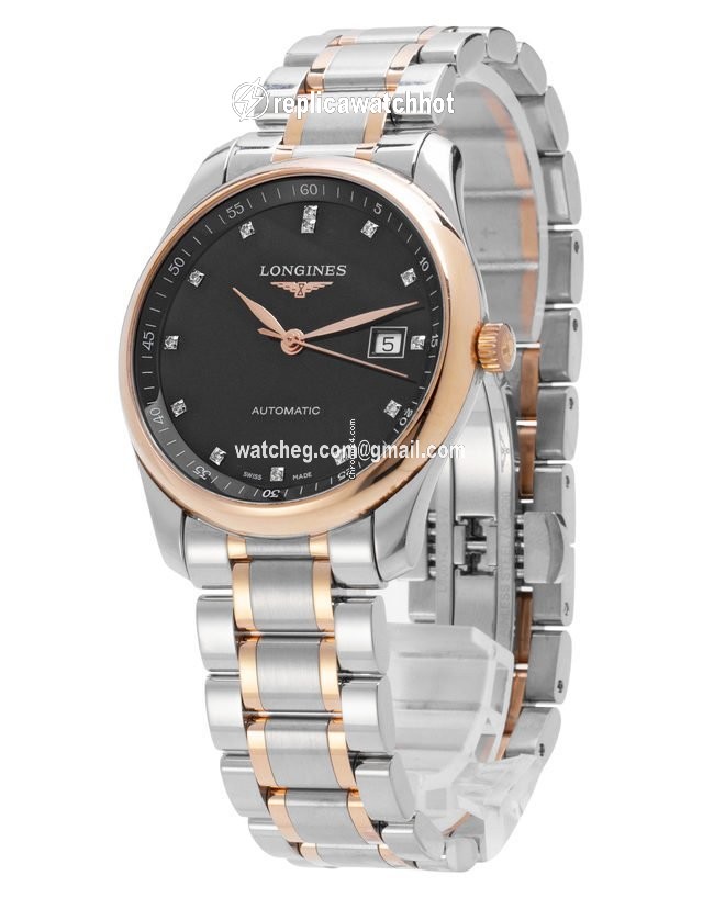 Longines Master Collection Mens watch Unisex Automatic Gold Steel L2.793.5.57.7 2