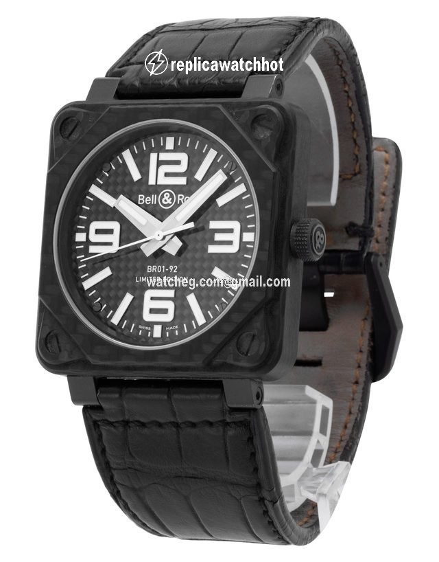 Bell & Ross BR 01-92 Mens watch Unisex Automatic Steel BR0192-BL-CA 2