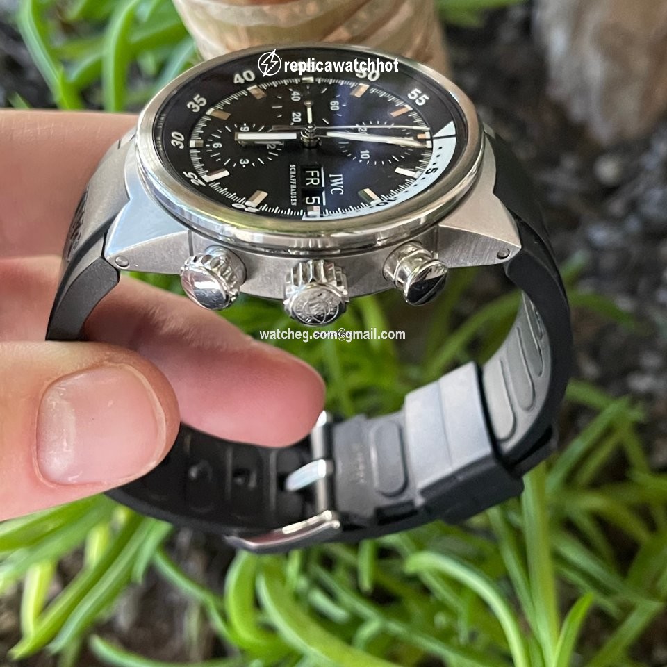 IWC Aquatimer Chronograph Mens watch Unisex Automatic Steel IW371933 2