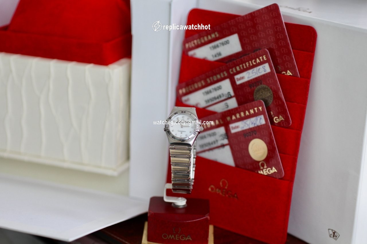 Omega Constellation Womens watch Quartz Steel 1566.76.00 2