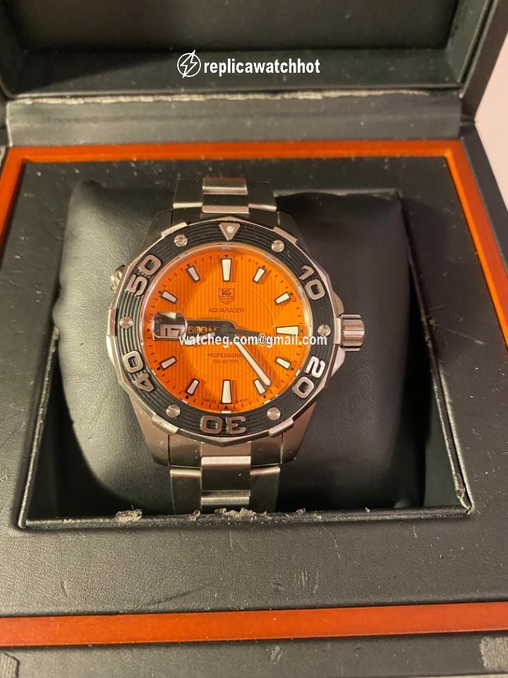 TAG Heuer Aquaracer 500M Mens watch Unisex Quartz Steel WAJ 1113 2