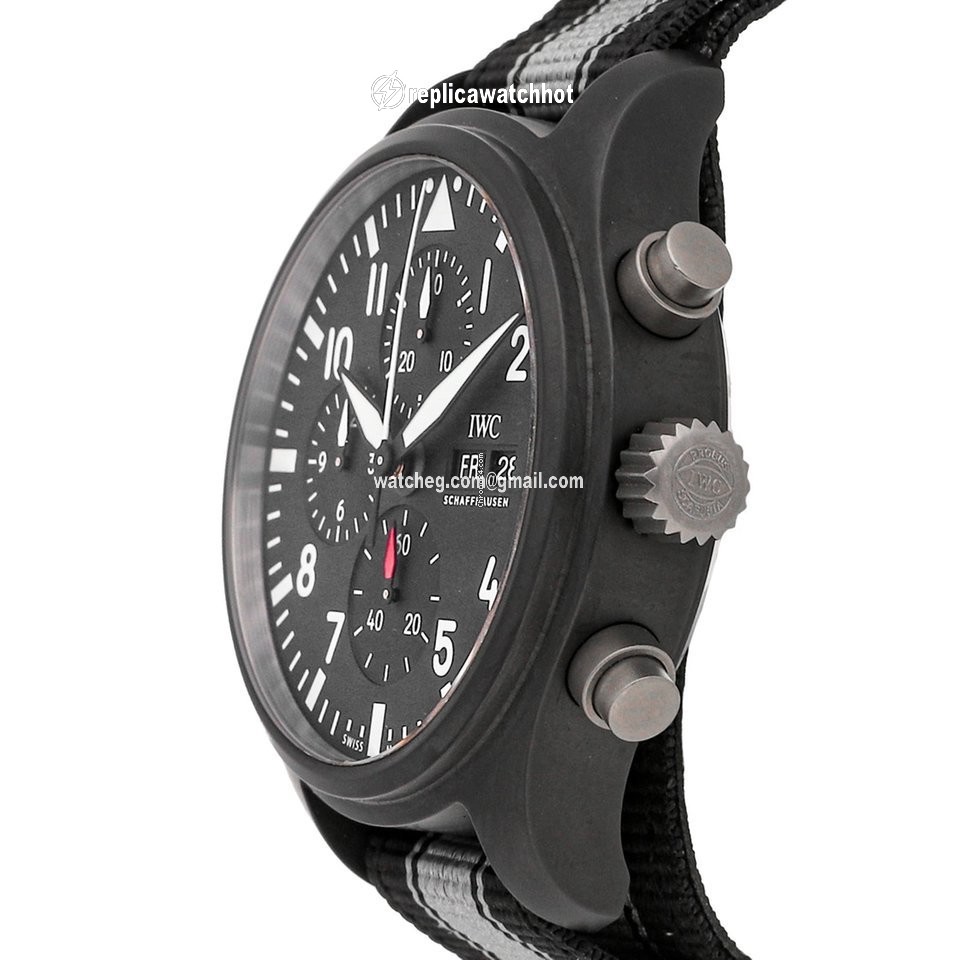 IWC Pilot Chronograph Top Gun Mens watch Unisex Automatic Ceramic IW3891-01 2