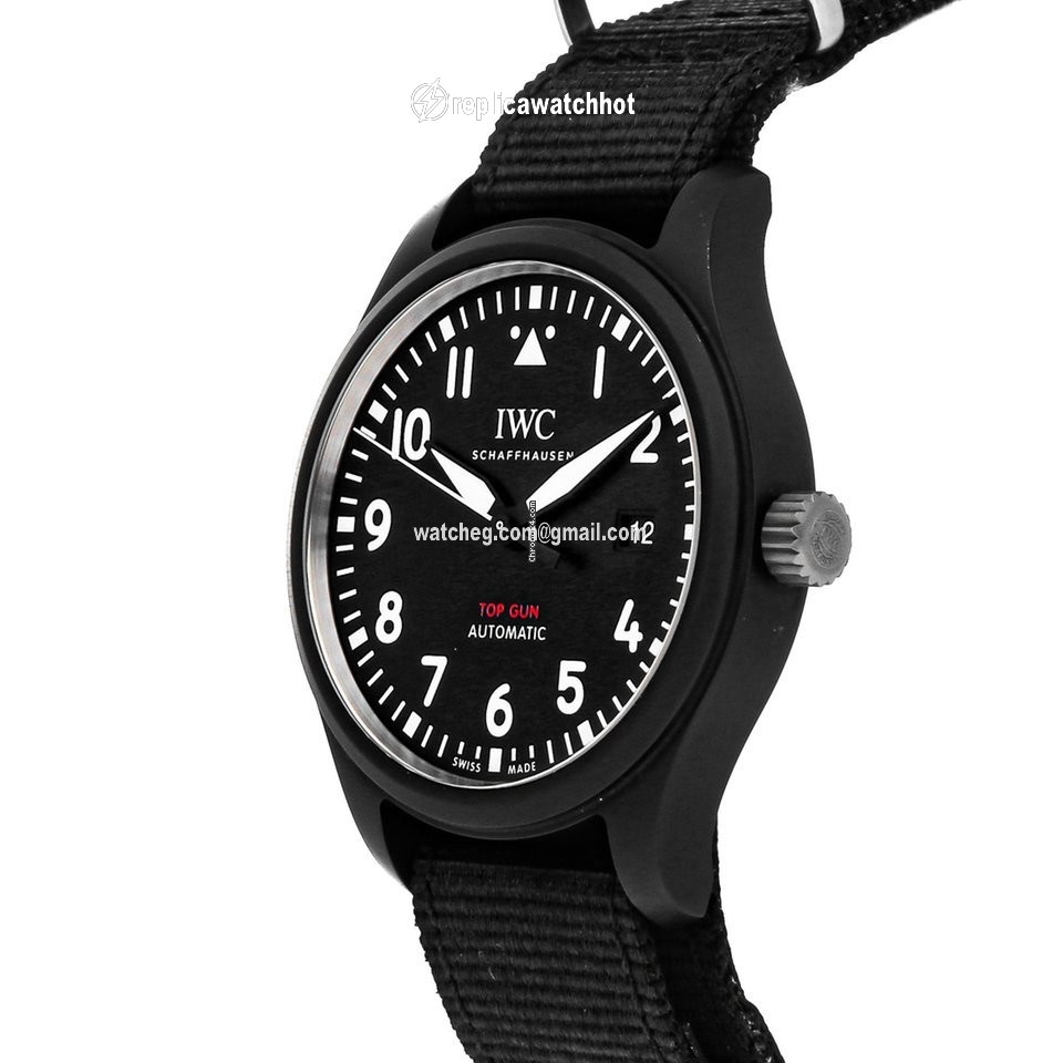 IWC Pilot Chronograph Top Gun Mens watch Unisex Automatic Ceramic IW3269-01 2