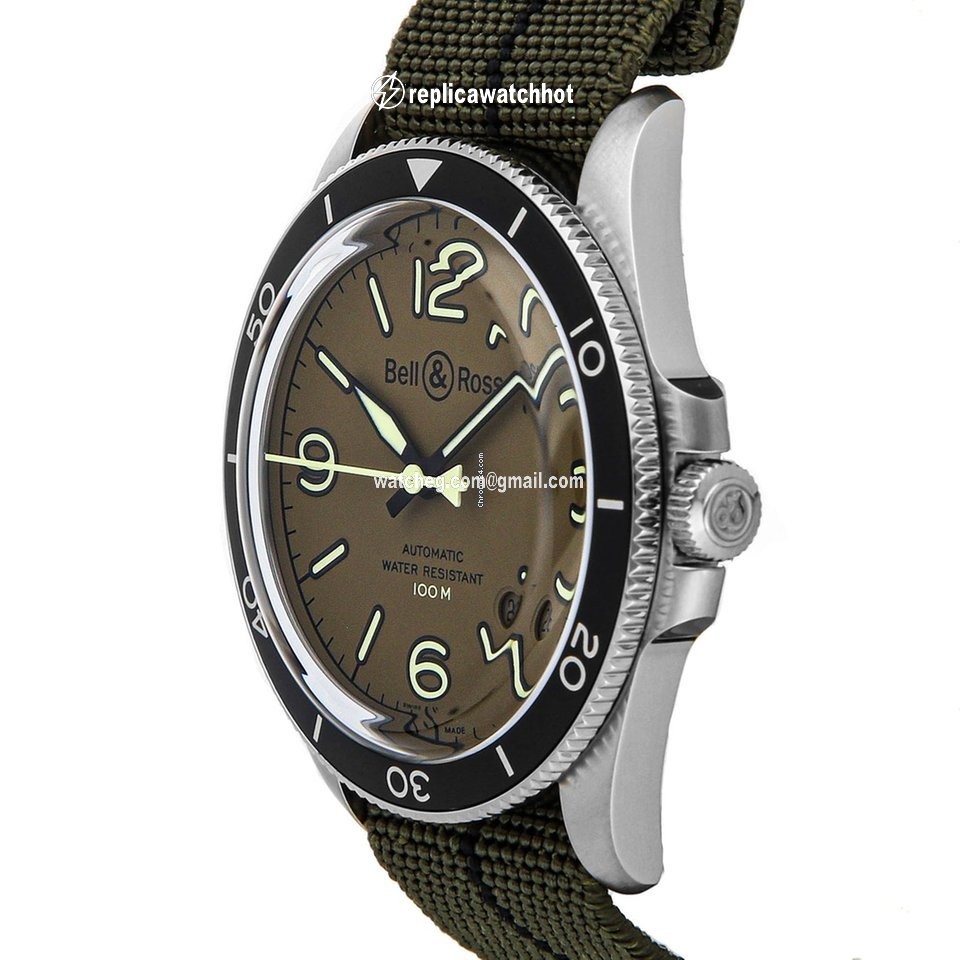 Bell & Ross BR V2 Mens watch Unisex Automatic Steel BRV292-MKA-ST SF 2