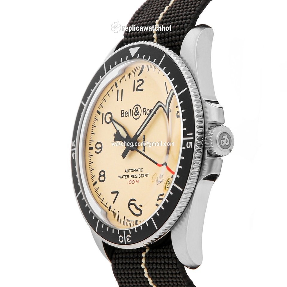 Bell & Ross BR V2 Mens watch Unisex Automatic Steel BRV292-BEI-ST SF 2