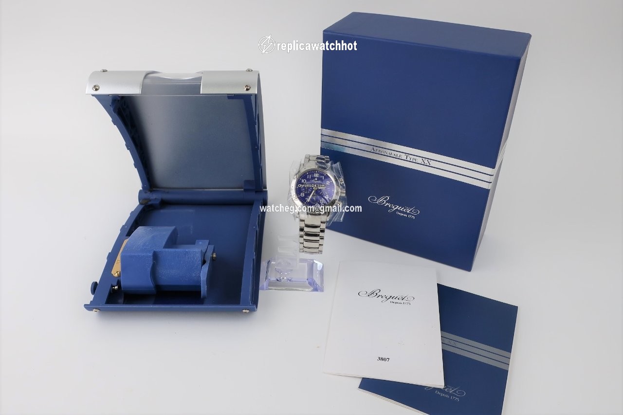 Breguet Type XX - XXI - XXII Mens watch Unisex Automatic Steel 3807ST J2 SW9 2