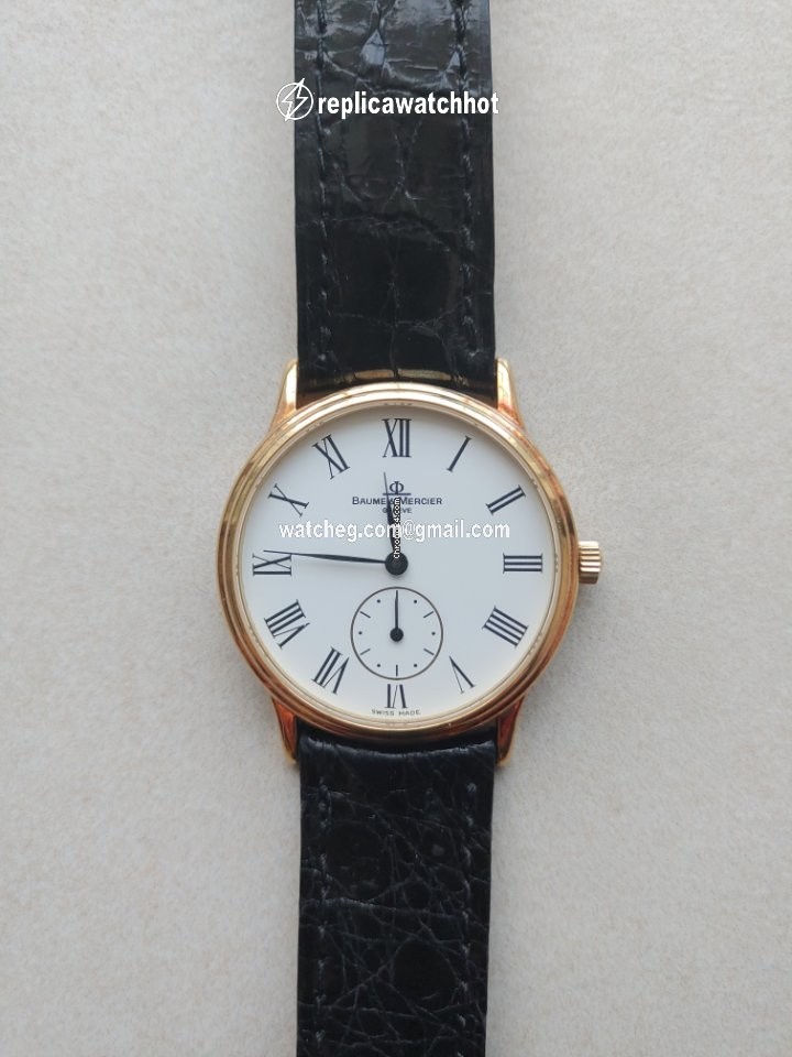 Baume & Mercier Classima Mens watch Unisex Manual winding Yellow gold MV045088 2
