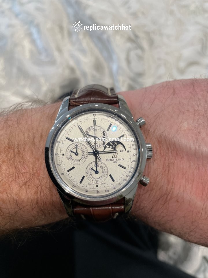 Breitling Transocean Chronograph 1461 Mens watch Unisex Automatic Steel A1931012 2